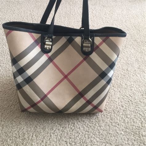 vintage Burberry bag look like